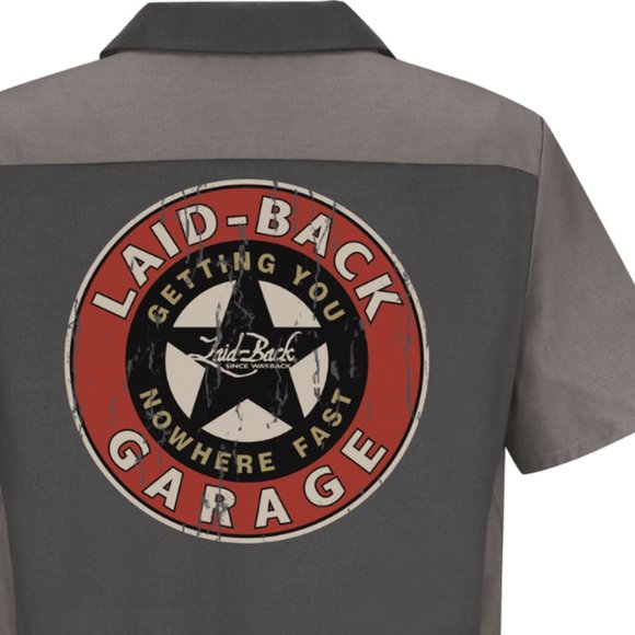 Red Kap Mechanic Garage Work Shirt ‼️LAST 3x‼️ - Picture 1 of 3